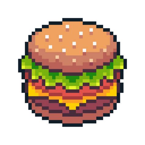 8bit Food Illustrations, Royalty-Free Vector Graphics & Clip Art - iStock