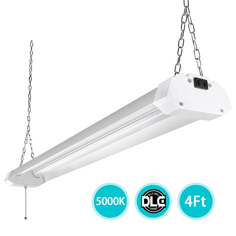 4ft LED Utility Shop Lights for Garage, 40W Bright Plug-in LED Shop ...