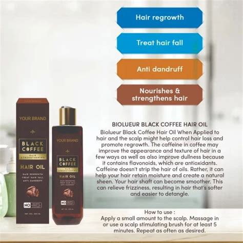 Black Coffee Hair Oil at best price in Rudrapur by Shivika Cosmeceuticals India Private Limited ...