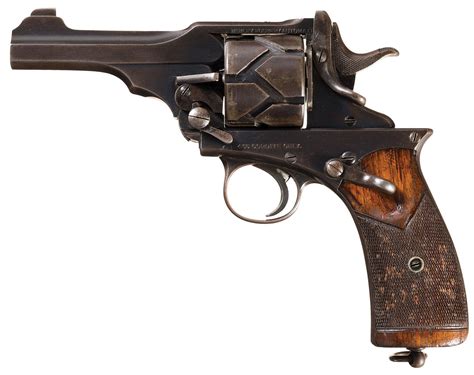 Webley-Fosbery 1902 Automatic Revolver, Rare Four Inch Barrel | Rock ...