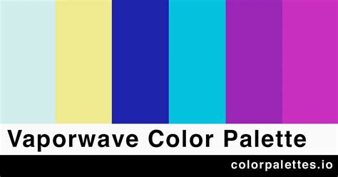 Vaporwave Color Palette