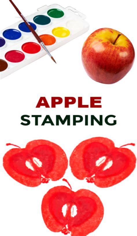 Apple Stamping Craft