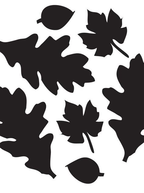 Leaf Pumpkin-Carving Stencil | Pumpkin carving templates, Pumpkin ...