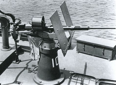 PT Boat Oerlikon 20mm AA Gun Mark 4 and Mark 4 Mount