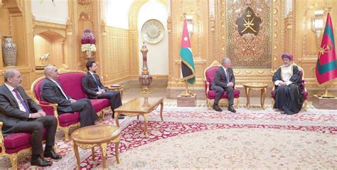 King Holds Talks With Oman Sultan In Muscat