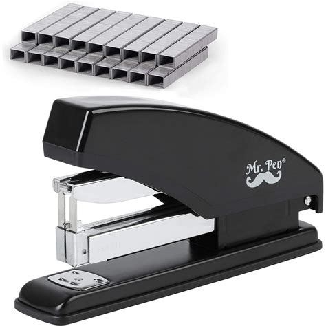 Mr. Pen- Stapler, Heavy Duty Stapler, Stapler with 3600 Staples, 60 Sheet Capacity, Desk Stapler ...