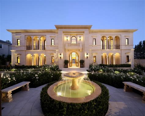 Spectacular Limestone Mansion In Los Angeles, CA | Homes of the Rich