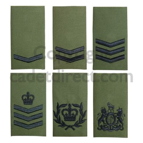 Army Cadet Force Combined Cadet Force Olive Ranks