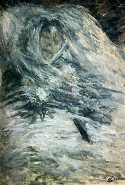 Camille Monet On Her Deathbed, 1879 - Claude Monet - WikiArt.org