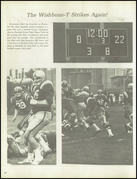 1972 Dundalk High School Yearbook via Classmates.com | High school ...