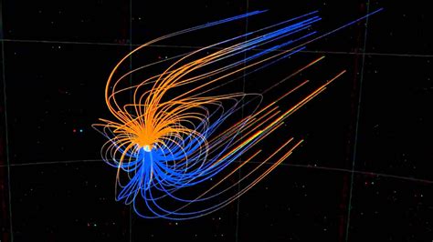 Earth's Magnetic Field Lines (3D) [1080p] - YouTube