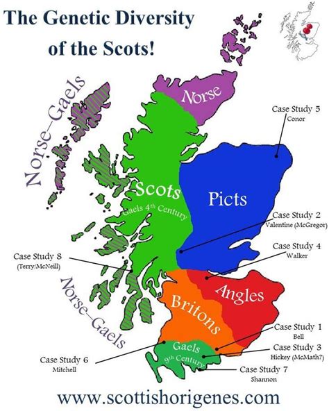 A Medieval Ethnicity Map of Scotland | Scottish Origenes: scottish ...