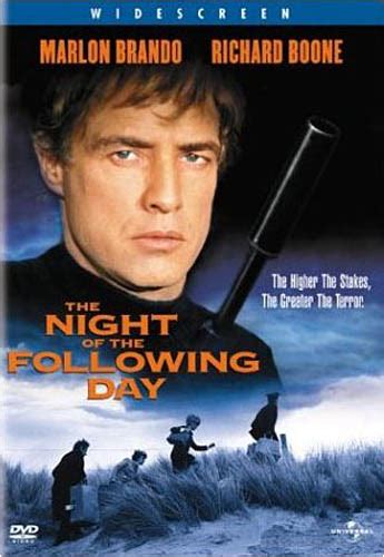 The Night Of The Following Day (Widescreen) on DVD Movie