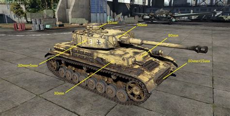 Файл:Бронирование Panzer IV Ausf J.jpg — War Thunder Wiki