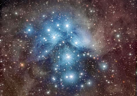 Star Clusters, M45 Pleiades