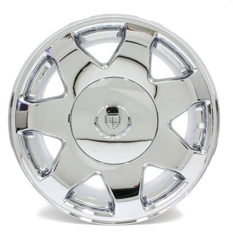 17" CADILLAC ESCALADE 2003 2004 2005 2006 CHROME WHEELS OEM 4575 (4) – San Fernando Tires and Wheels