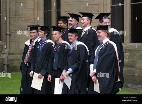 Graduation University of Manchester Manchester UK Stock Photo - Alamy