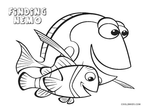 Finding Nemo Coloring Page Nemo