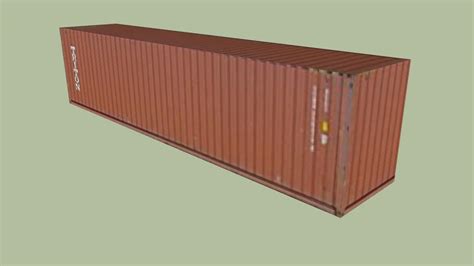 Triton Container - 40' | 3D Warehouse