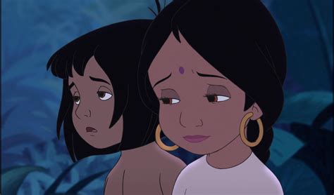 Image - Shanti and Mowgli are sad they must leave.jpg | Disney Wiki ...