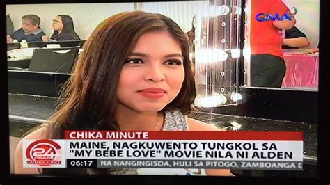 24 Oras Chika Minute -Maine Mendoza Interview #ALDUBonVADK Sunday Pinasaya December 13, 2015 ...