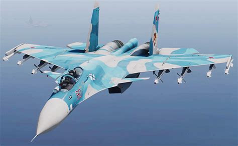 Sukhoi Su-33 Flanker-D, Jet Tempur Versi Angkatan Laut Rusia - Ulasan.co