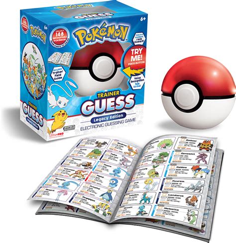 Pokemon Trainer Guess - Legacy Edition - Electronic Guessing Game ...