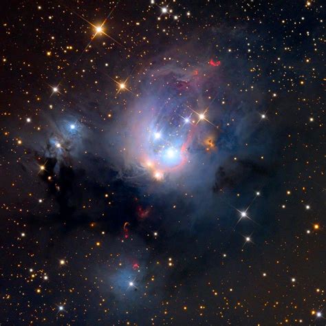 Jean-Baptiste Faure: Gorgeous Reflection Nebula NGC 7129 in Cepheus