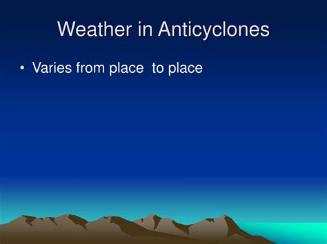 PPT - Anticyclone and other pressure system PowerPoint Presentation ...