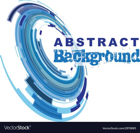 Abstract blue Royalty Free Vector Image - VectorStock