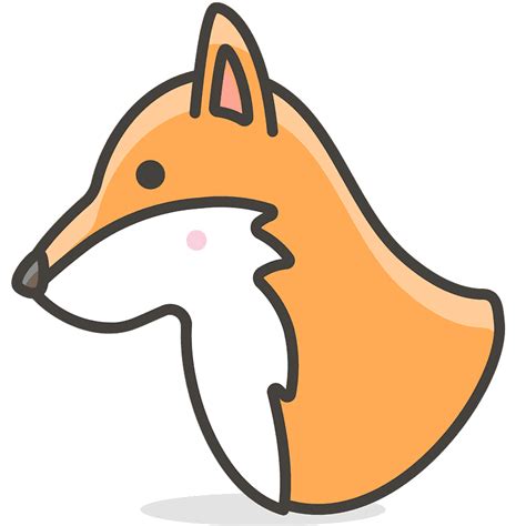 Fox emoji clipart. Free download transparent .PNG | Creazilla