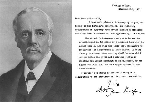 British Government to 'celebrate' centenary of the Balfour Declaration ...