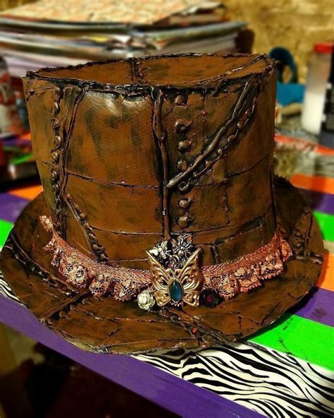 Duct tape hat DIY | Steampunk top hat, Steampunk diy, Steampunk accessories