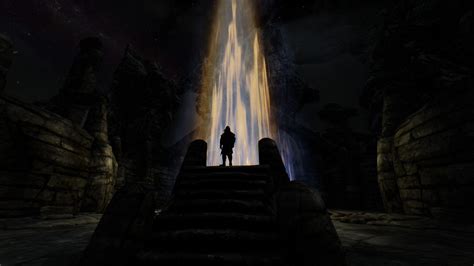 Took this wallpaper screenshot today at the portal to Sovngarde : skyrim