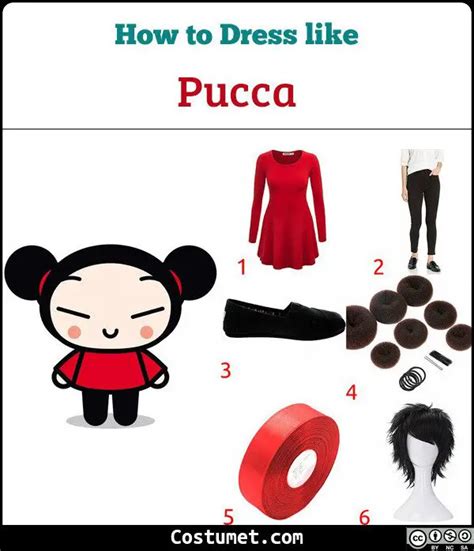 Pucca & Garu Costume for Halloween