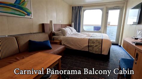 Carnival Panorama Balcony Cabin 7295 - YouTube