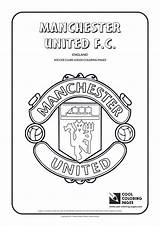 Cool Coloring Pages Manchester United FC logo coloring Page  sketch template