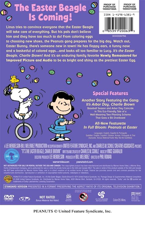 Buy Peanuts: It's the Easter Beagle, Charlie Brown Deluxe Edition DVD | GRUV