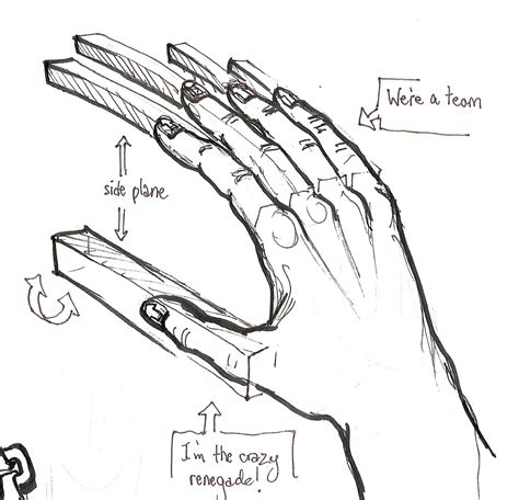 Hand Drawing Tutorial: Thumbs Ruin Everything! - ChipInHead.com