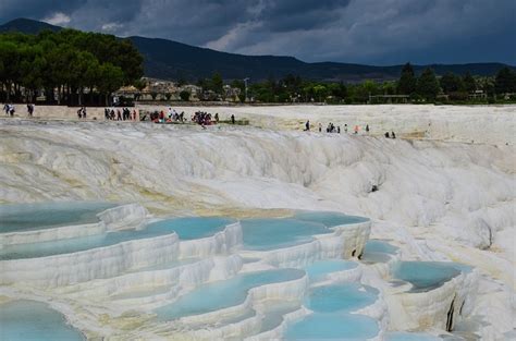 How to Visit the Travertine Terraces of Pamukkale Turkey