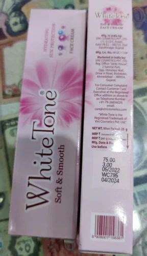 White Tone Cream at Rs 49 | फेयरनेस क्रीम in Indore | ID: 2849703977097