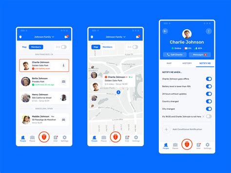 GPS locator app by Roman Nastenko on Dribbble