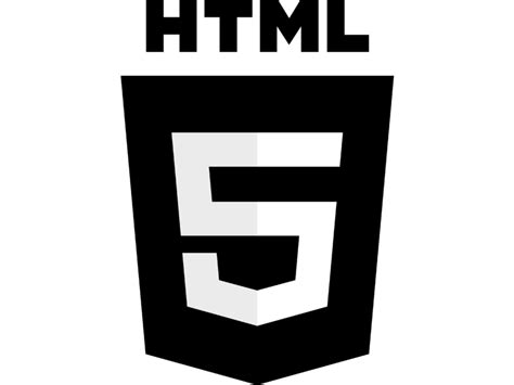 HTML5 Logo PNG Transparent & SVG Vector - Freebie Supply