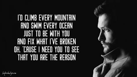 You Are The Reason – Calum Scott (Lyrics) – Dainų Žodžiai, Karaoke