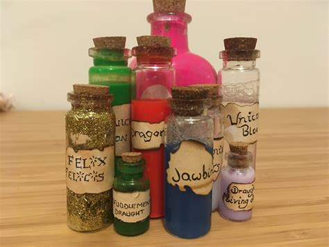 Harry Potter potions - make your own magic. - PepperPot Crafts