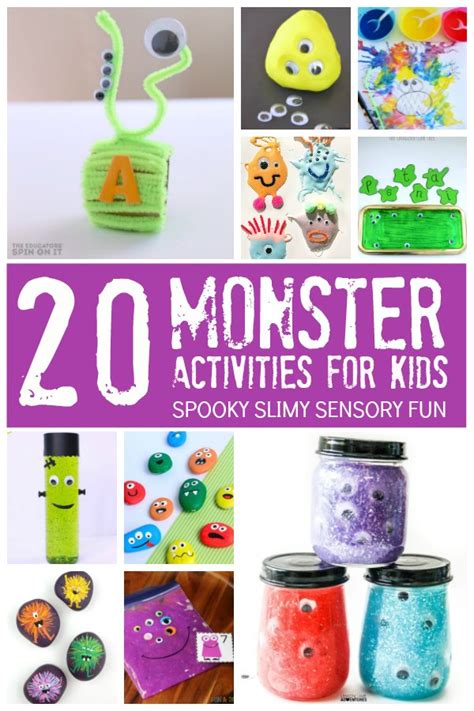 20 Spooky Fun Monster Activities for Kids - The Educators' Spin On It