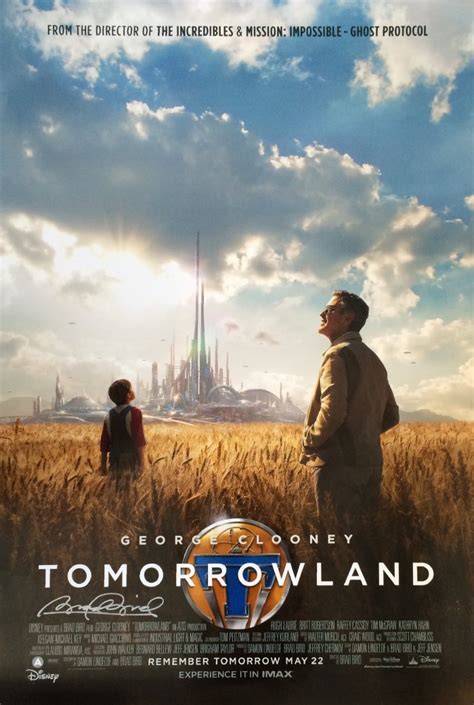 Win A 'Tomorrowland' IMAX Poster Signed By Brad Bird