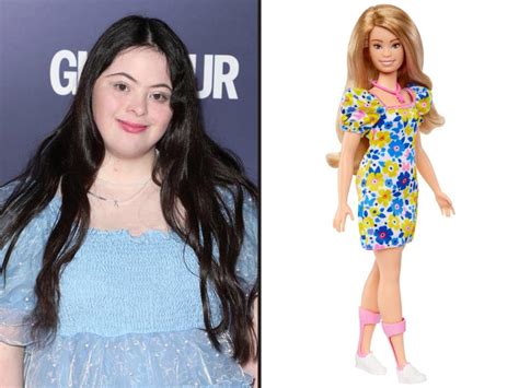 Model Ellie Goldstein celebrates the first Barbie doll with Down ...