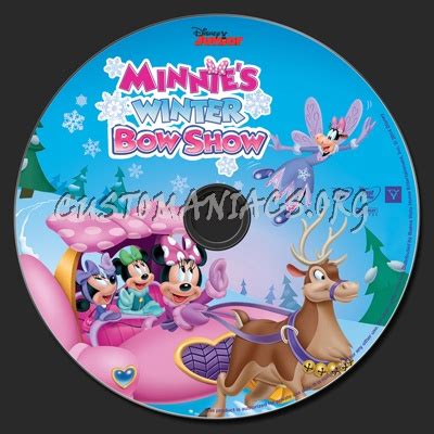 Mickey Mouse Clubhouse: Minnie's Winter Bow Show dvd label - DVD Covers ...