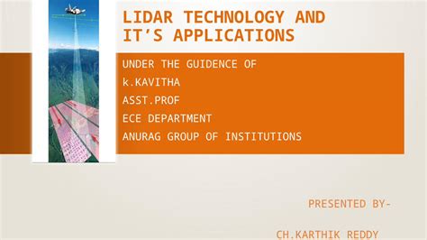 (PPTX) Lidar technology and it’s applications - DOKUMEN.TIPS